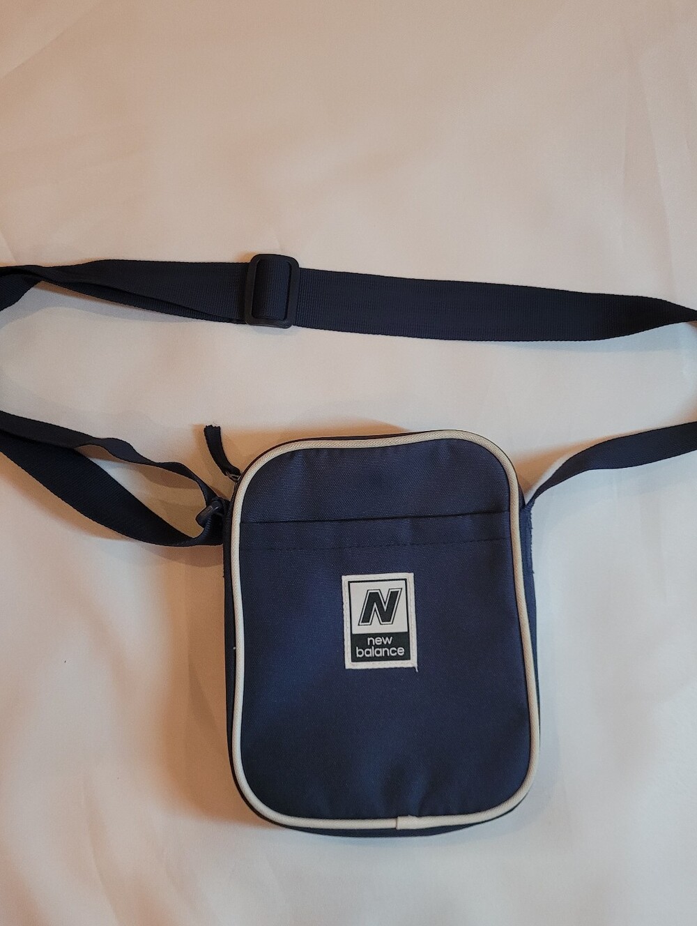 New Balance Navy and White Crossbody Bag